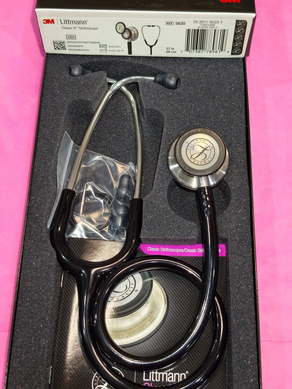 3M Littmann Stethoscope Classic III (100 percent authentic)