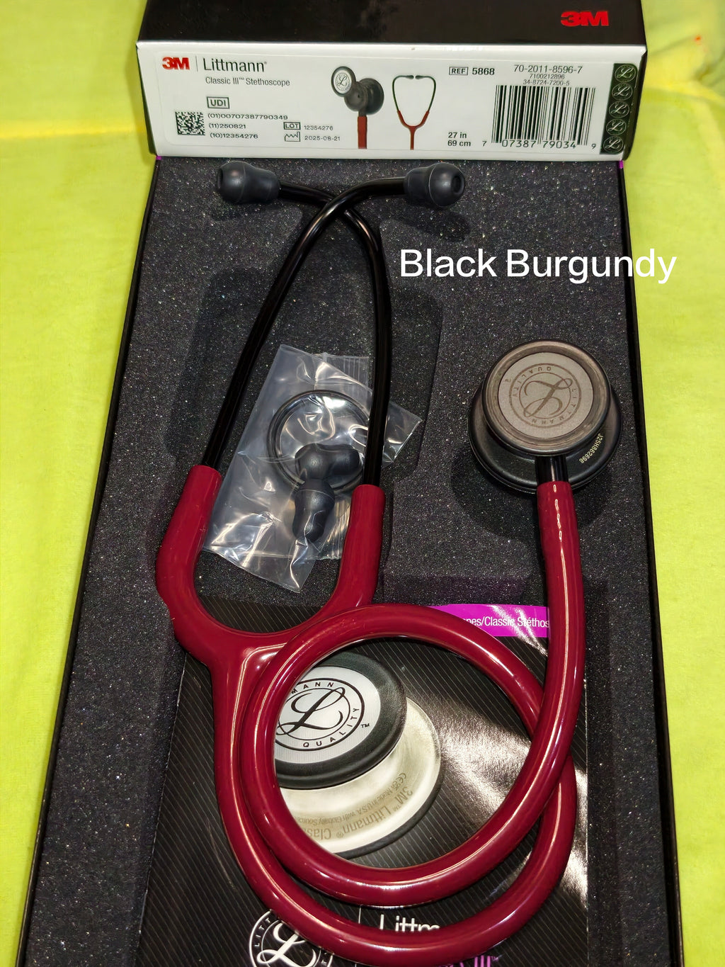 3M Littmann Stethoscope Classic III (100 percent authentic)