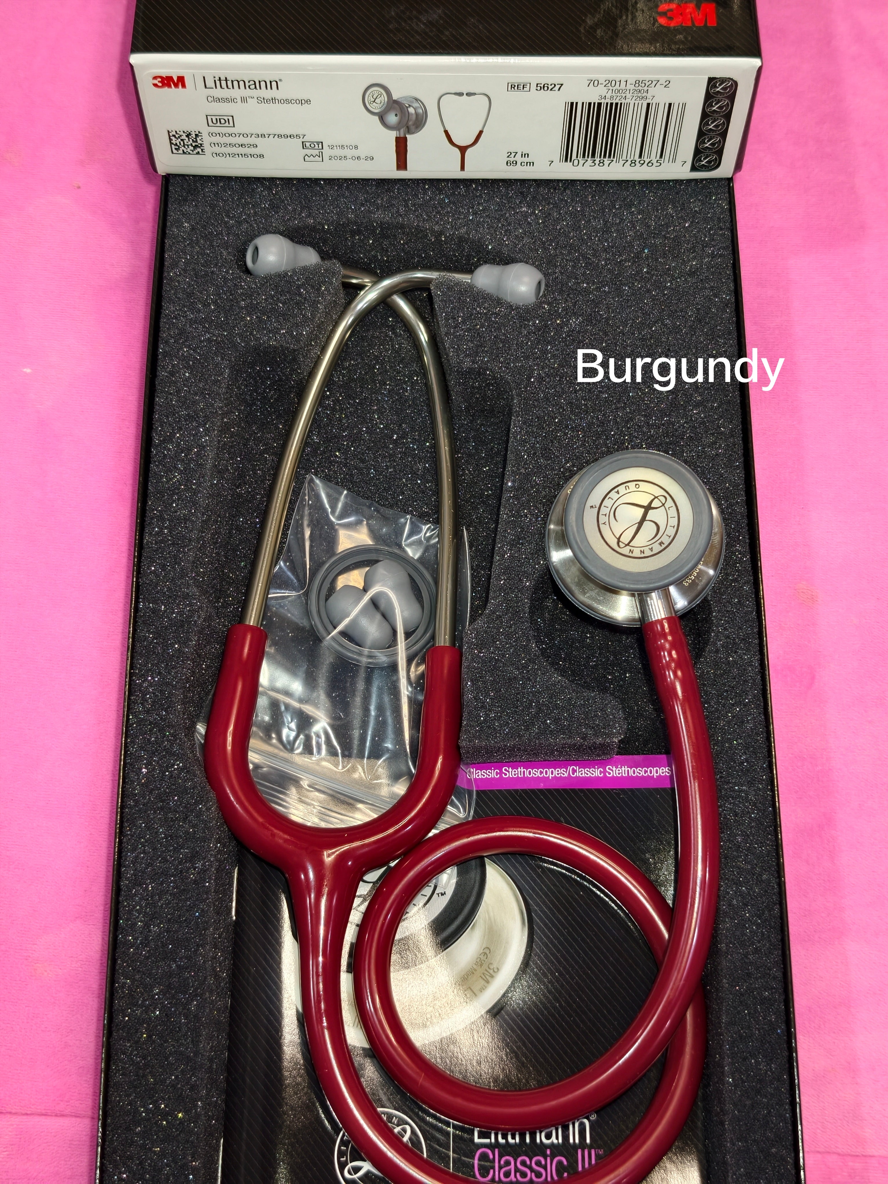 3M Littmann Stethoscope Classic III (100 percent authentic)