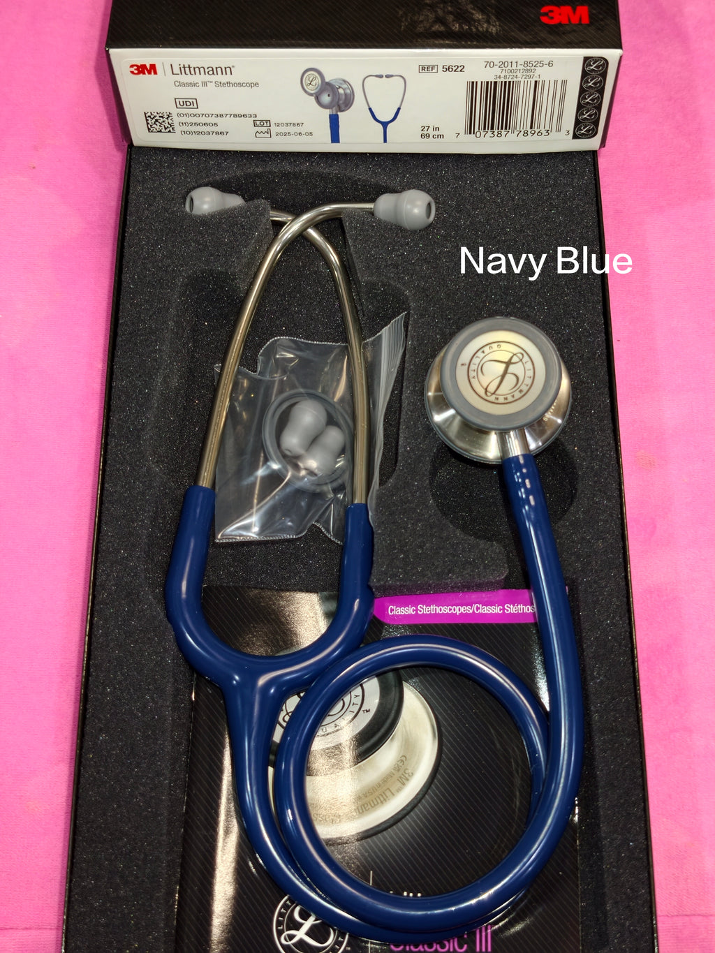 3M Littmann Stethoscope Classic III (100 percent authentic)