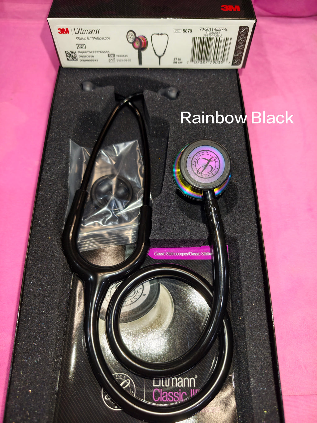 3M Littmann Stethoscope Classic III (100 percent authentic)