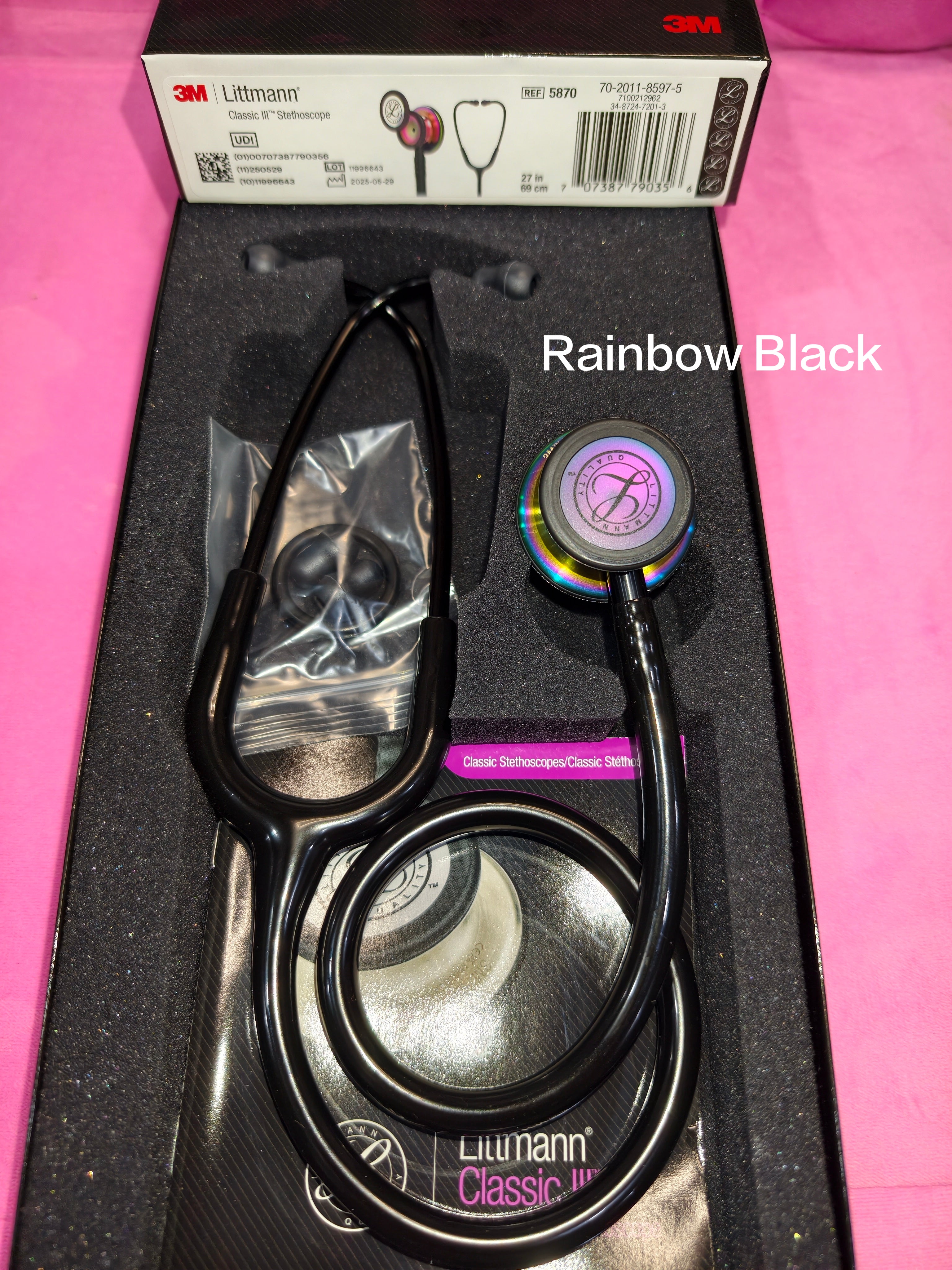 3M Littmann Stethoscope Classic III (100 percent authentic)