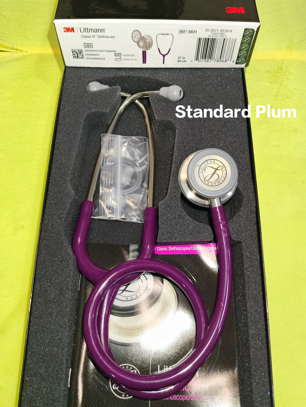 3M Littmann Stethoscope Classic III (100 percent authentic)