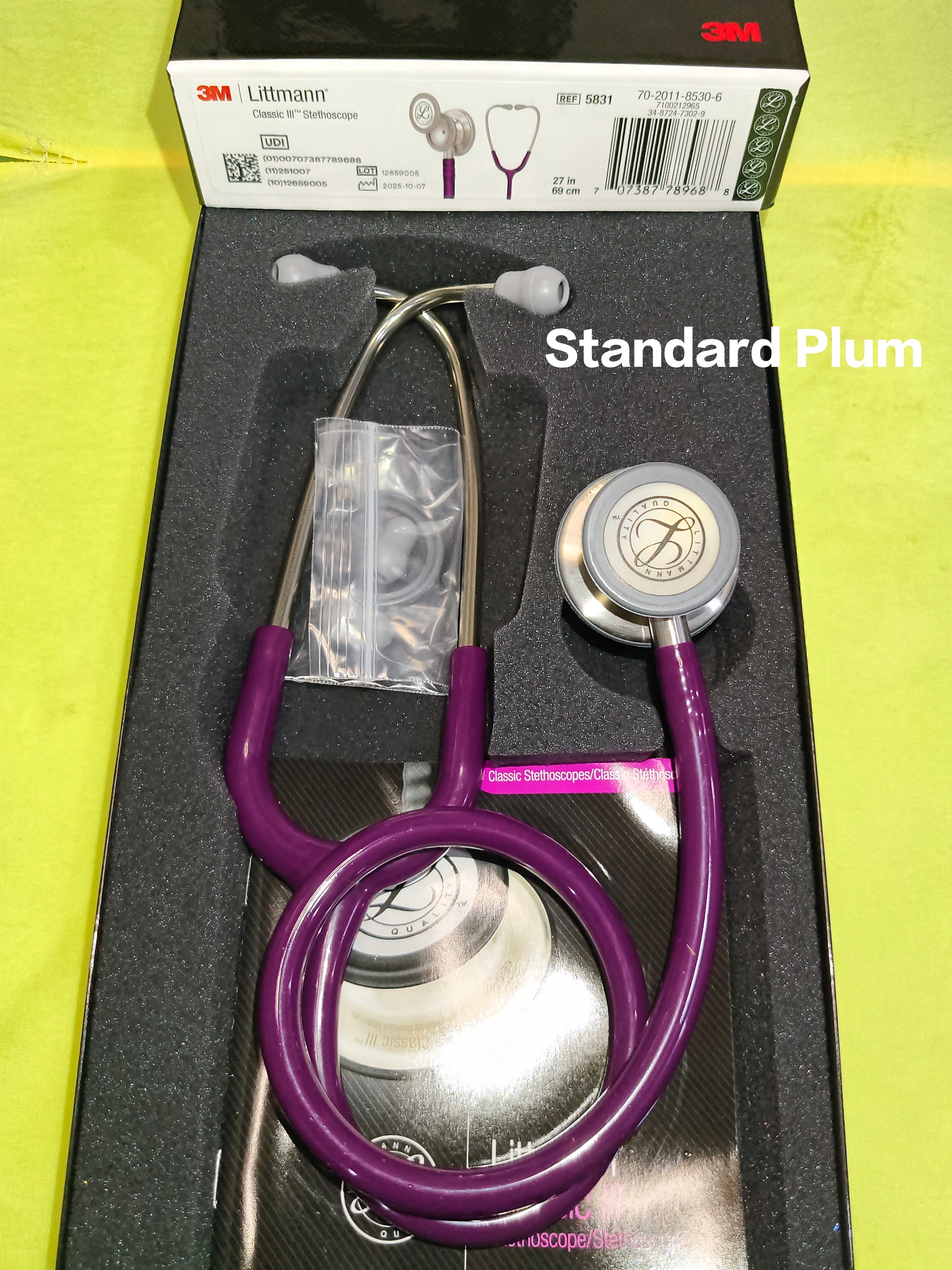 3M Littmann Stethoscope Classic III (100 percent authentic)
