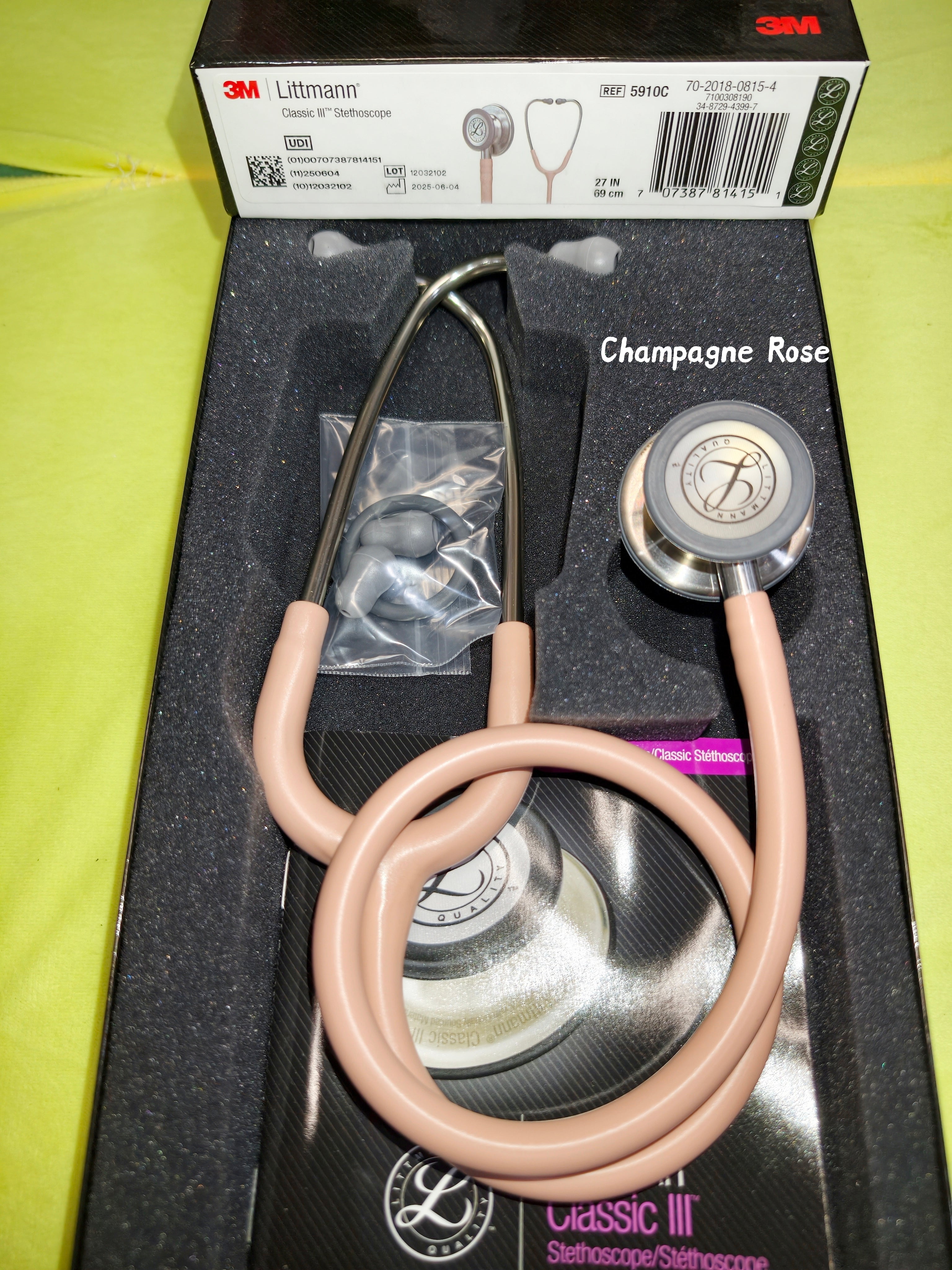 3M Littmann Stethoscope Classic III (100 percent authentic)