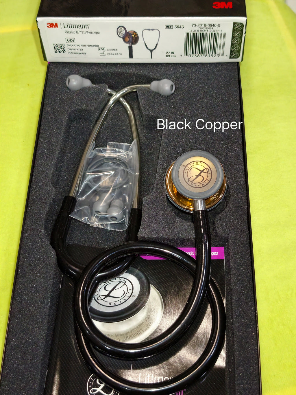 3M Littmann Stethoscope Classic III (100 percent authentic)
