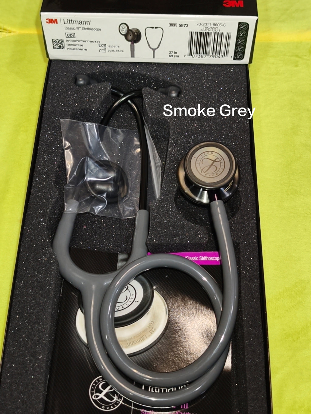 3M Littmann Stethoscope Classic III (100 percent authentic)