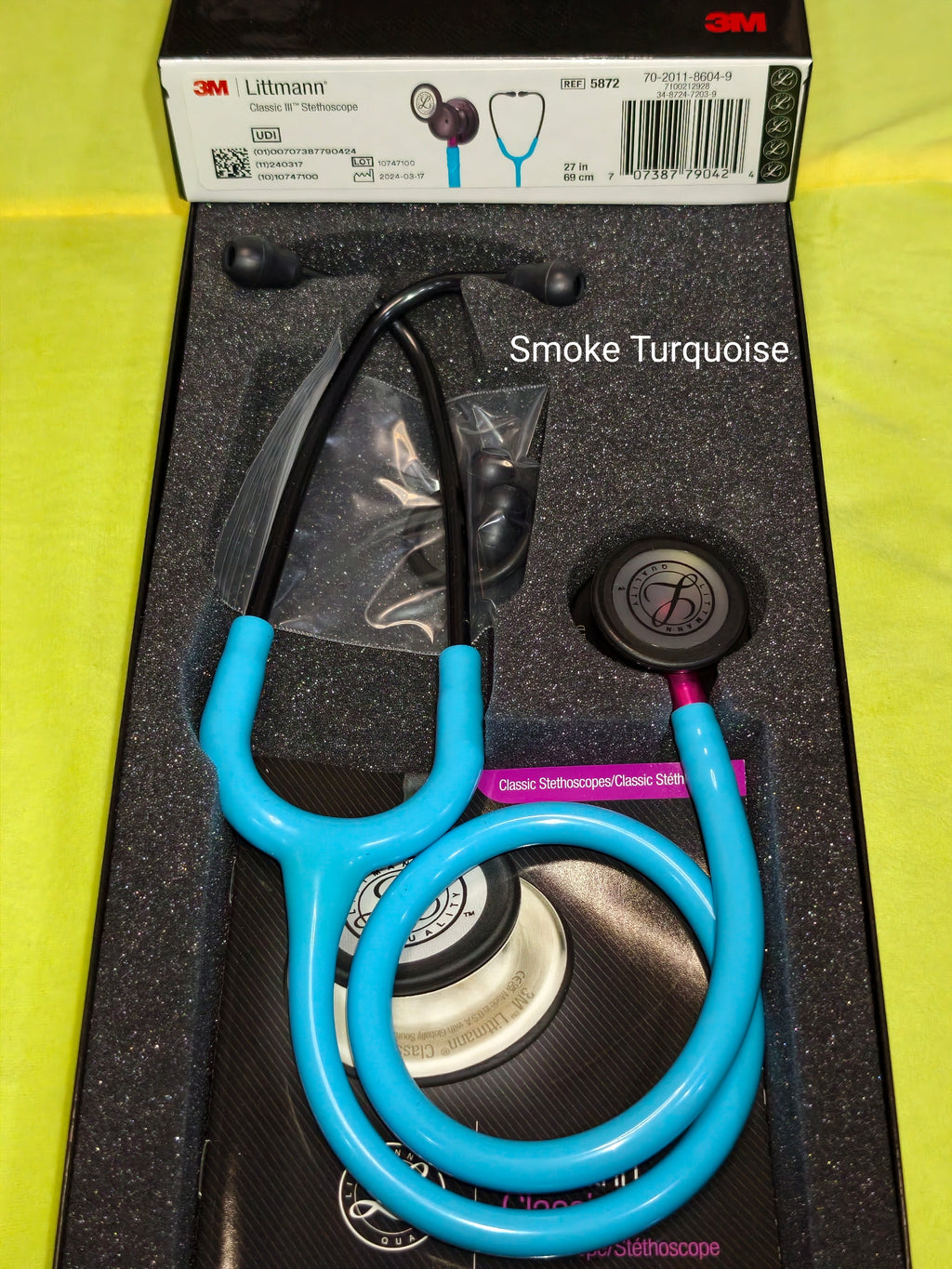 3M Littmann Stethoscope Classic III (100 percent authentic)
