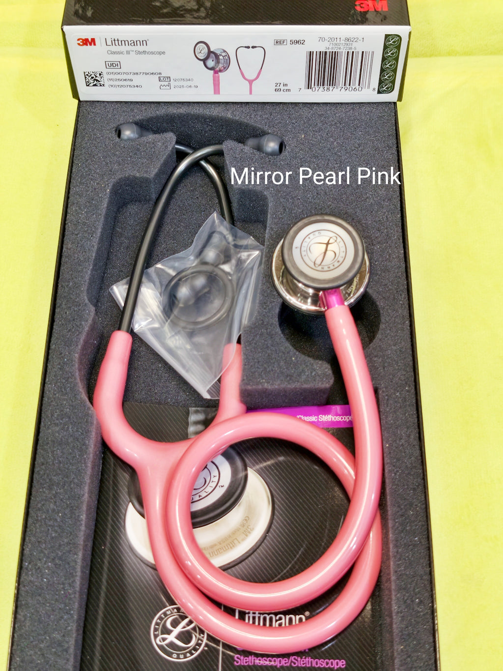 3M Littmann Stethoscope Classic III (100 percent authentic)