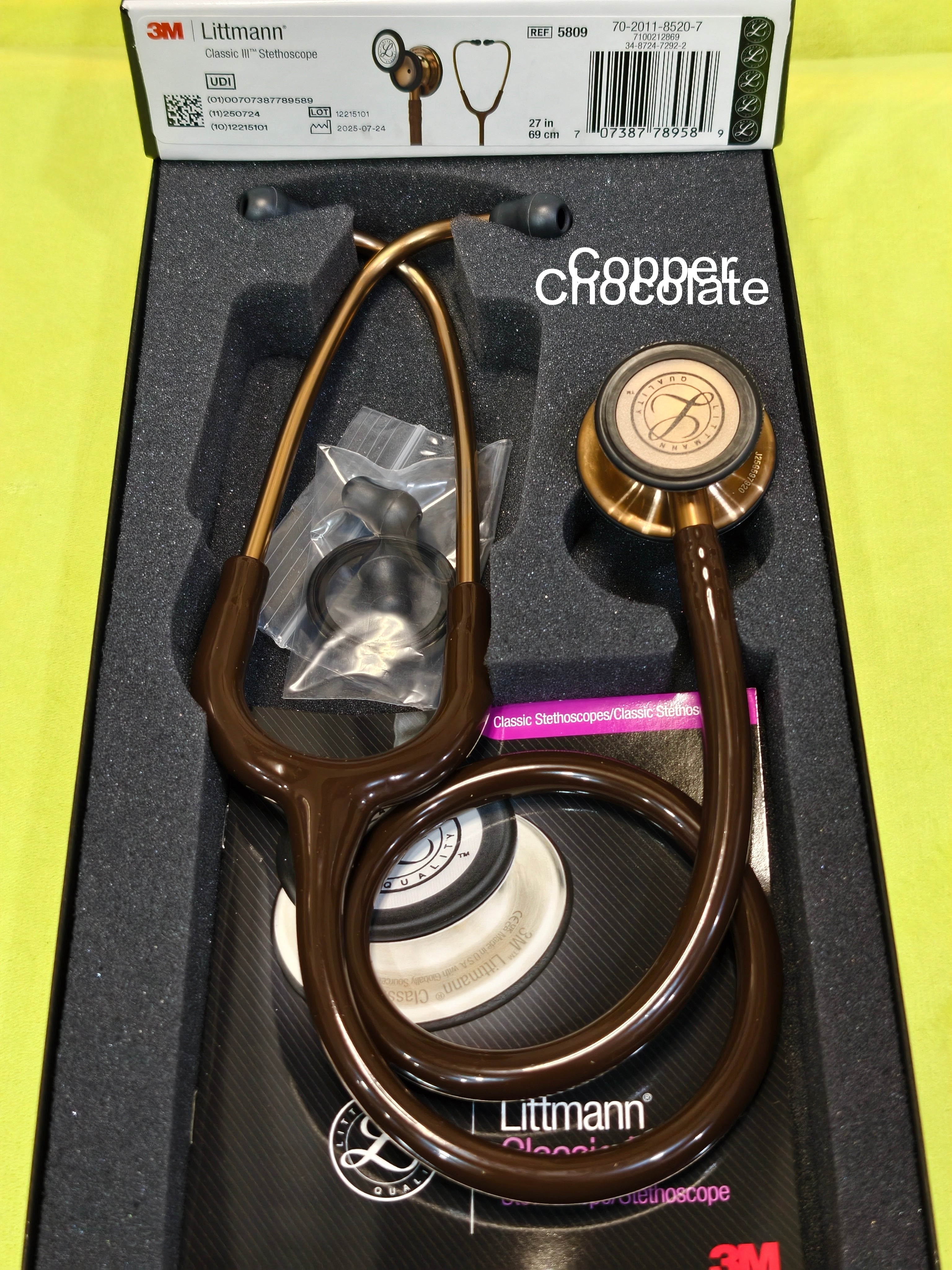 3M Littmann Stethoscope Classic III (100 percent authentic)
